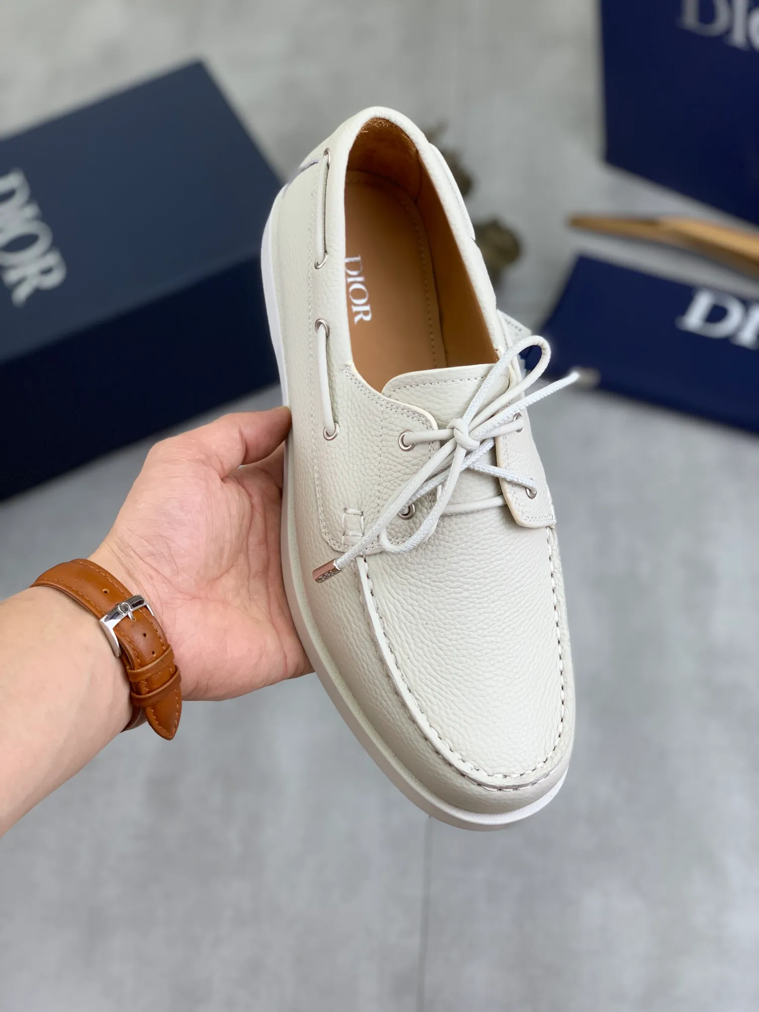 Men's shoes 💰P542 New 💰Higher version 💎💎💎Dior original 1:1 replica! Top Italian purchasing agent! Men's business casual leather shoes, original imported calfskin upper, ultimate texture, gentleman style, imported water-dyed cowhide inside, top-quality original Italian rubber outsole, first-class workmanship, top quality! Size: 39-44 (38 45 customized) 4️⃣ colors available